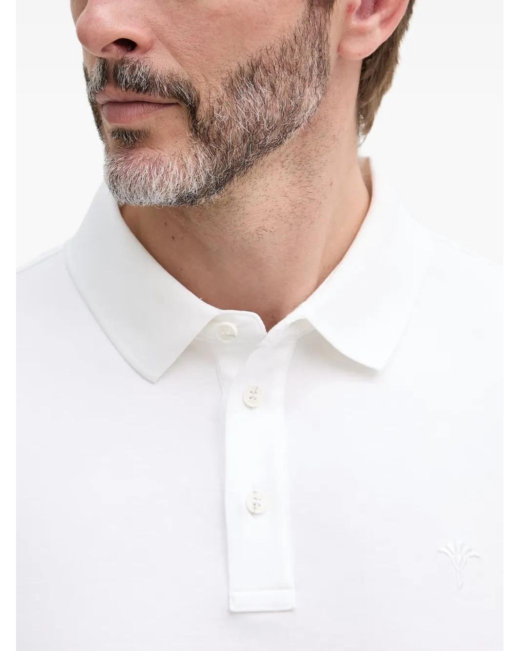 Joop! White Primo Short-Sleeve Polo Shirt for men