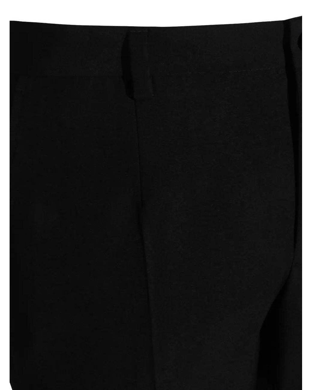 Dolce & Gabbana Black Pantalon À Taille Élastiquée for men