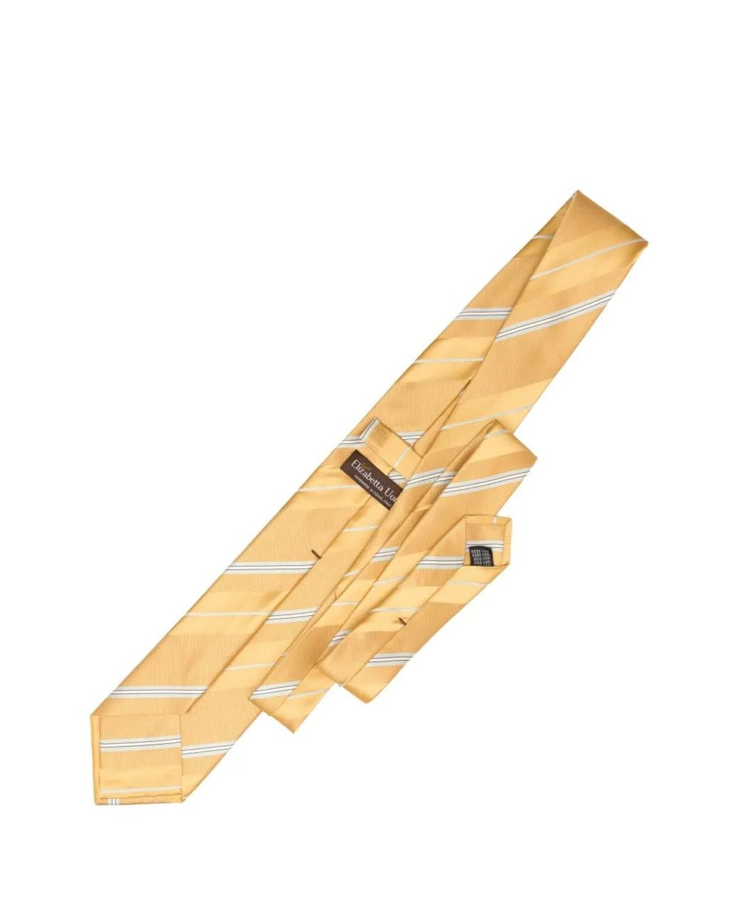Elizabetta Yellow Toledo Silk Jacquard Tie for men