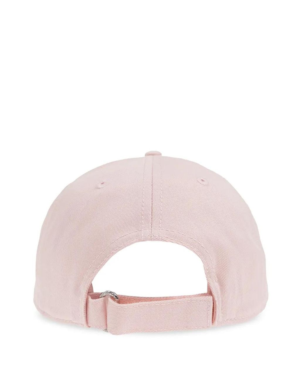 Moncler Pink Logo-Embroidered Cap