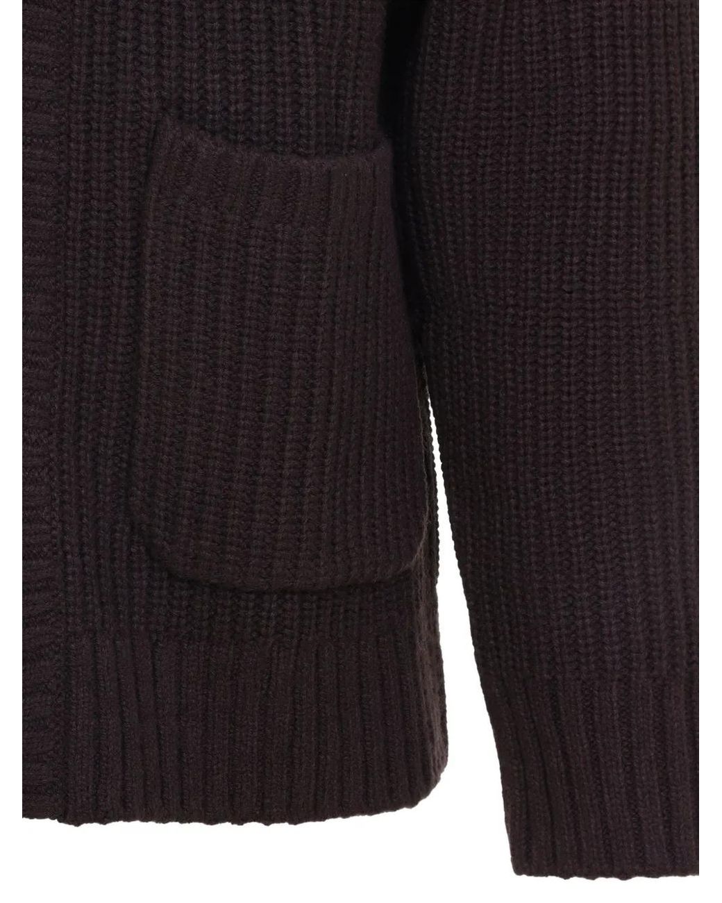 Carhartt Blue Ribbed Zip-Up Cardigan for men