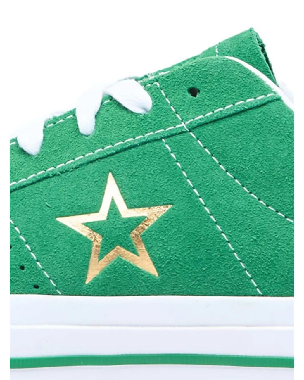 Converse Green One Star Pro Sneakers