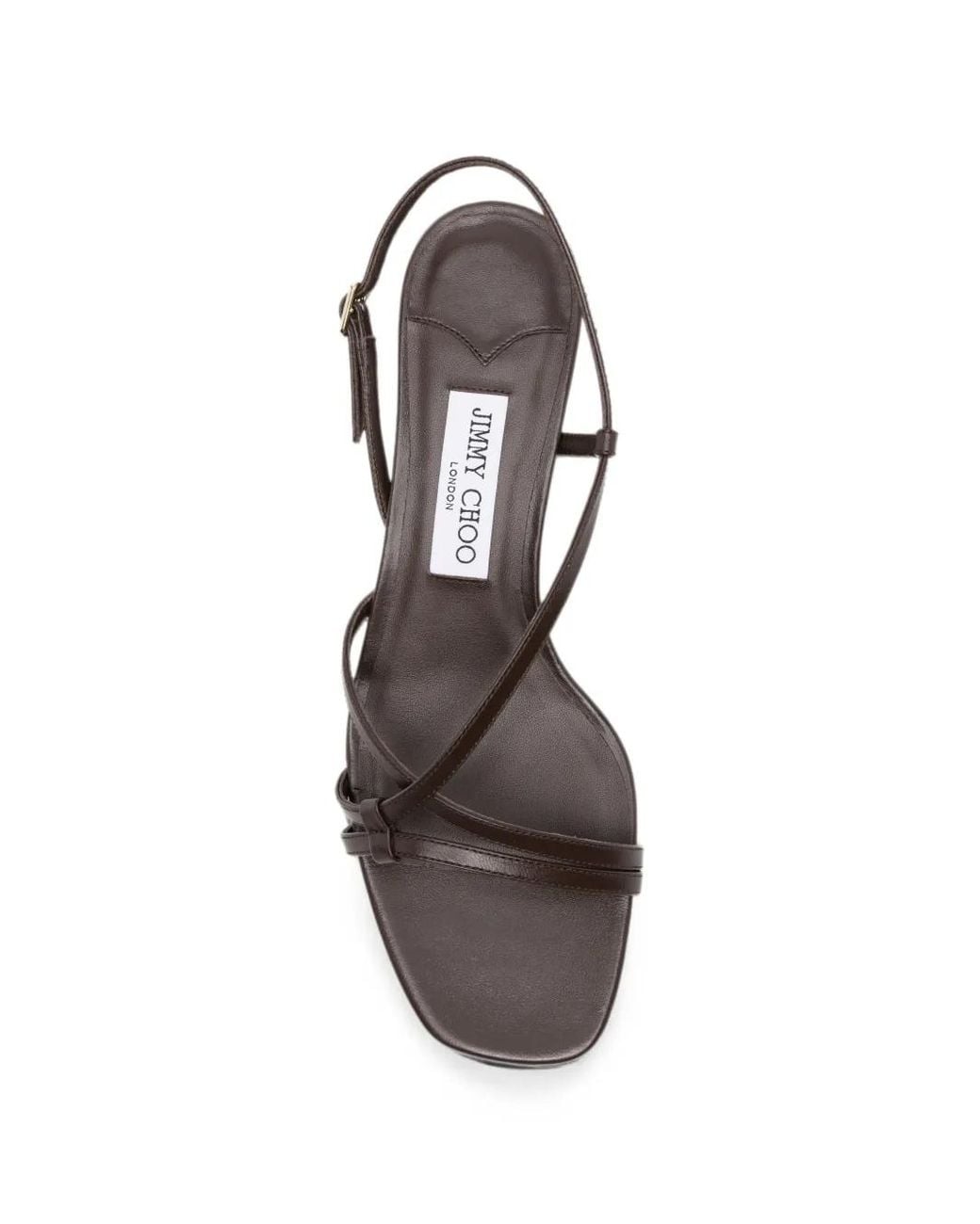 Jimmy Choo White Farris Heeled Sandals