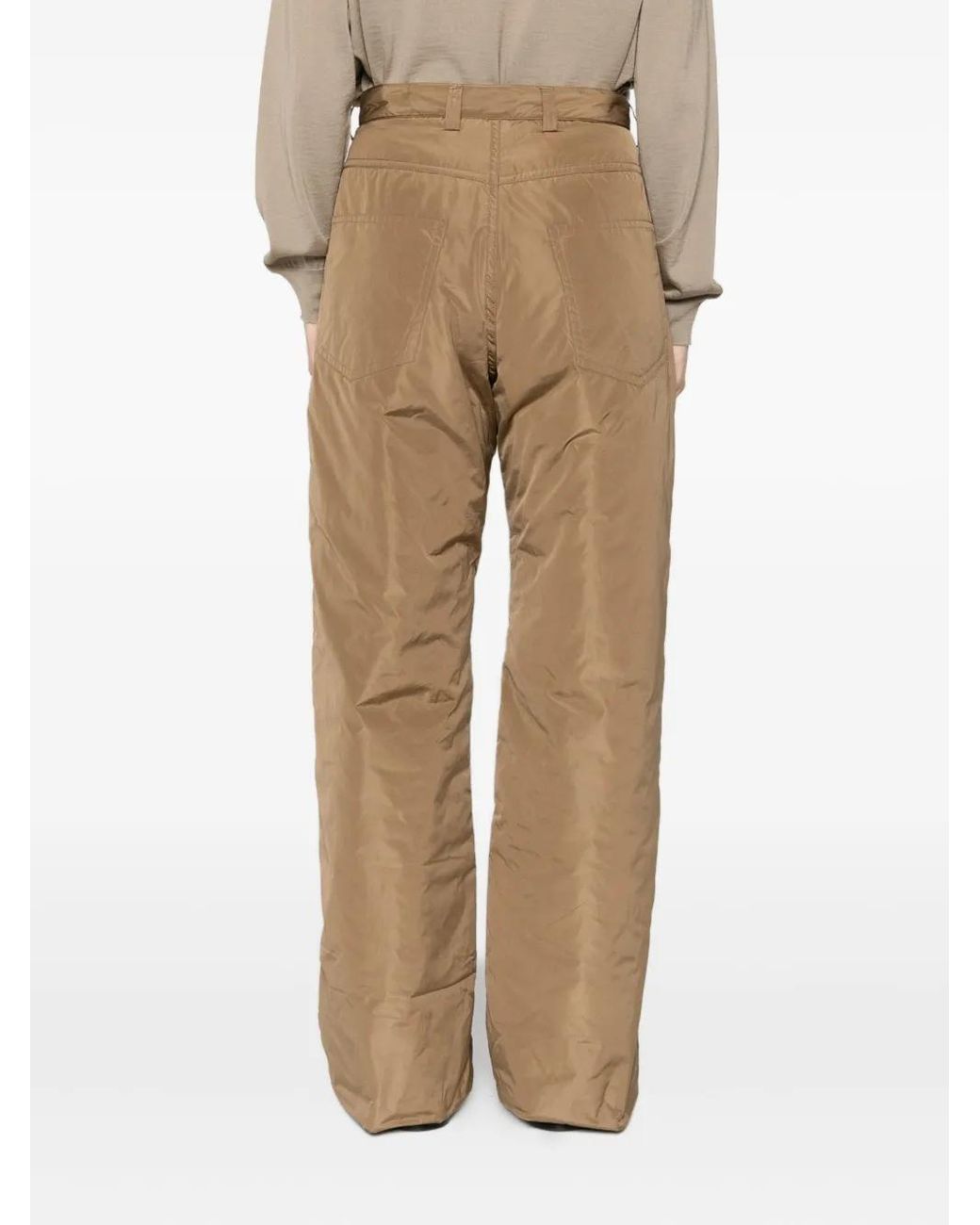 Sofie D'Hoore Natural Pavia Side-Seam Trousers