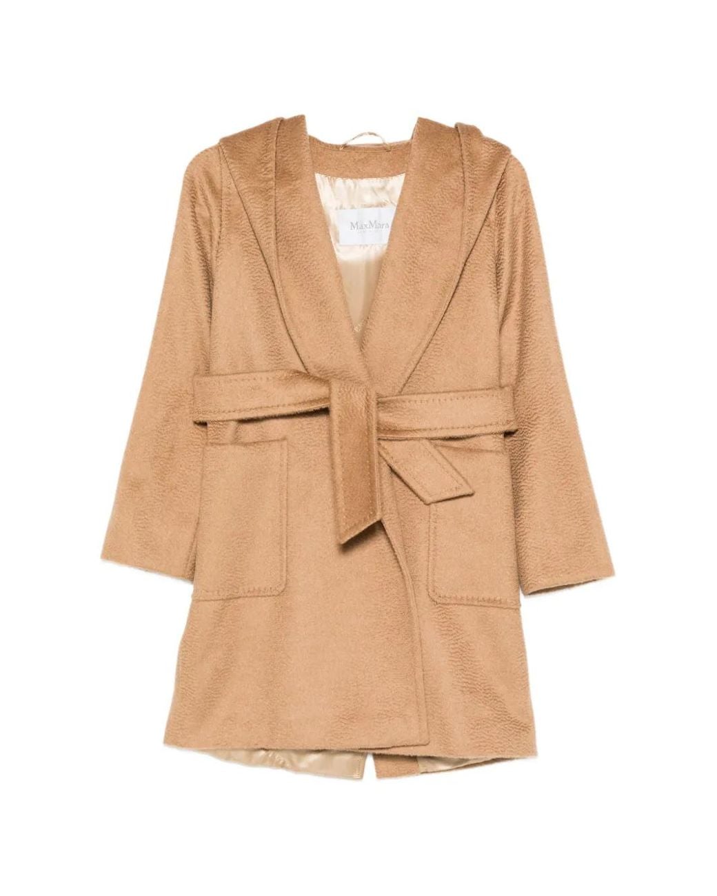 Abrigo Estilo Albornoz Max Mara de color Natural