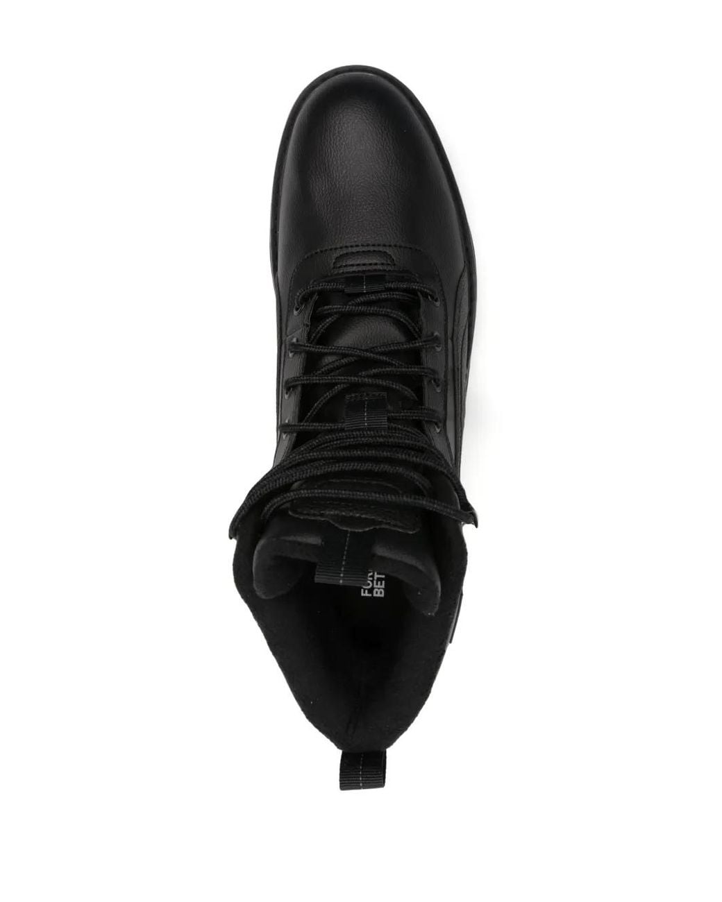PUMA Black Desierto V3 Puretex Faux-Leather Boots