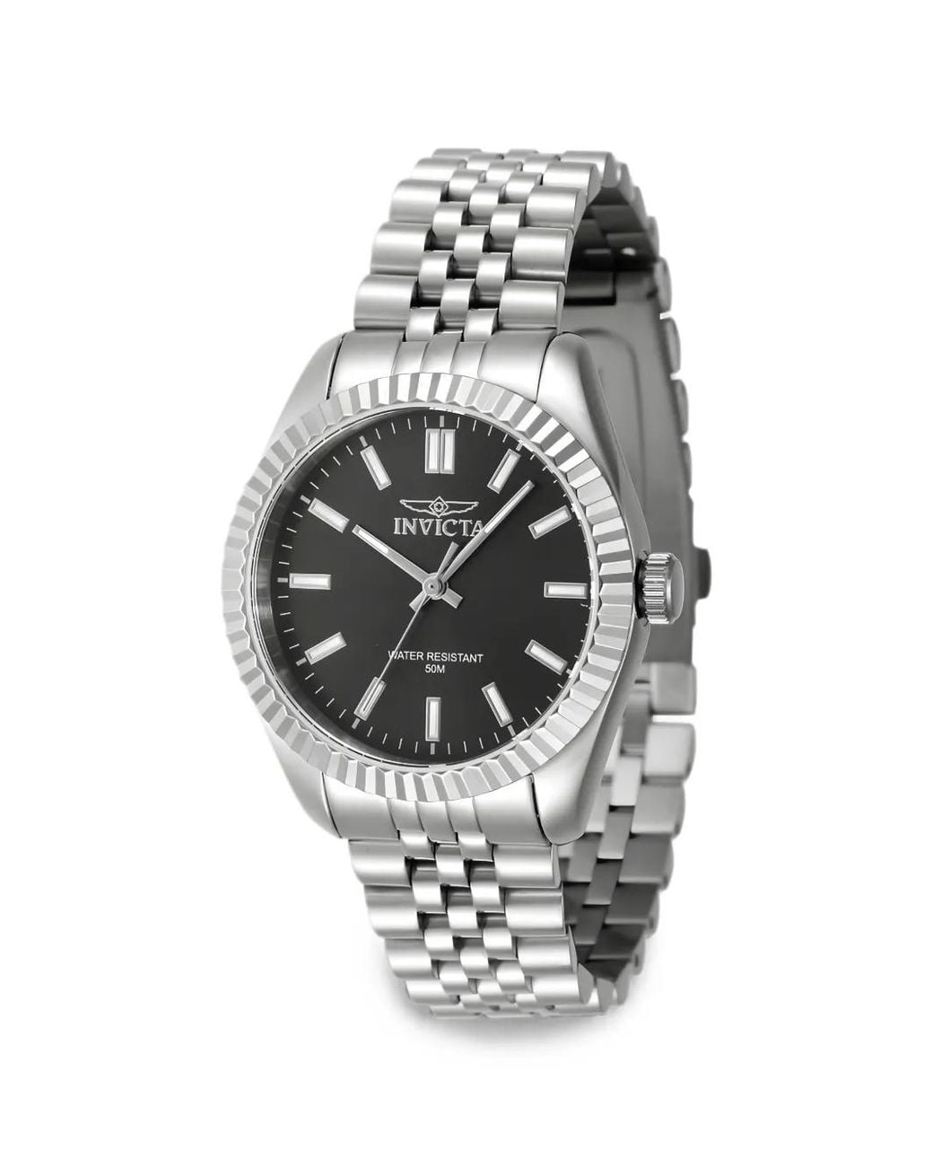 INVICTA WATCH White Specialty Fluted Bezel 36Mm Watch