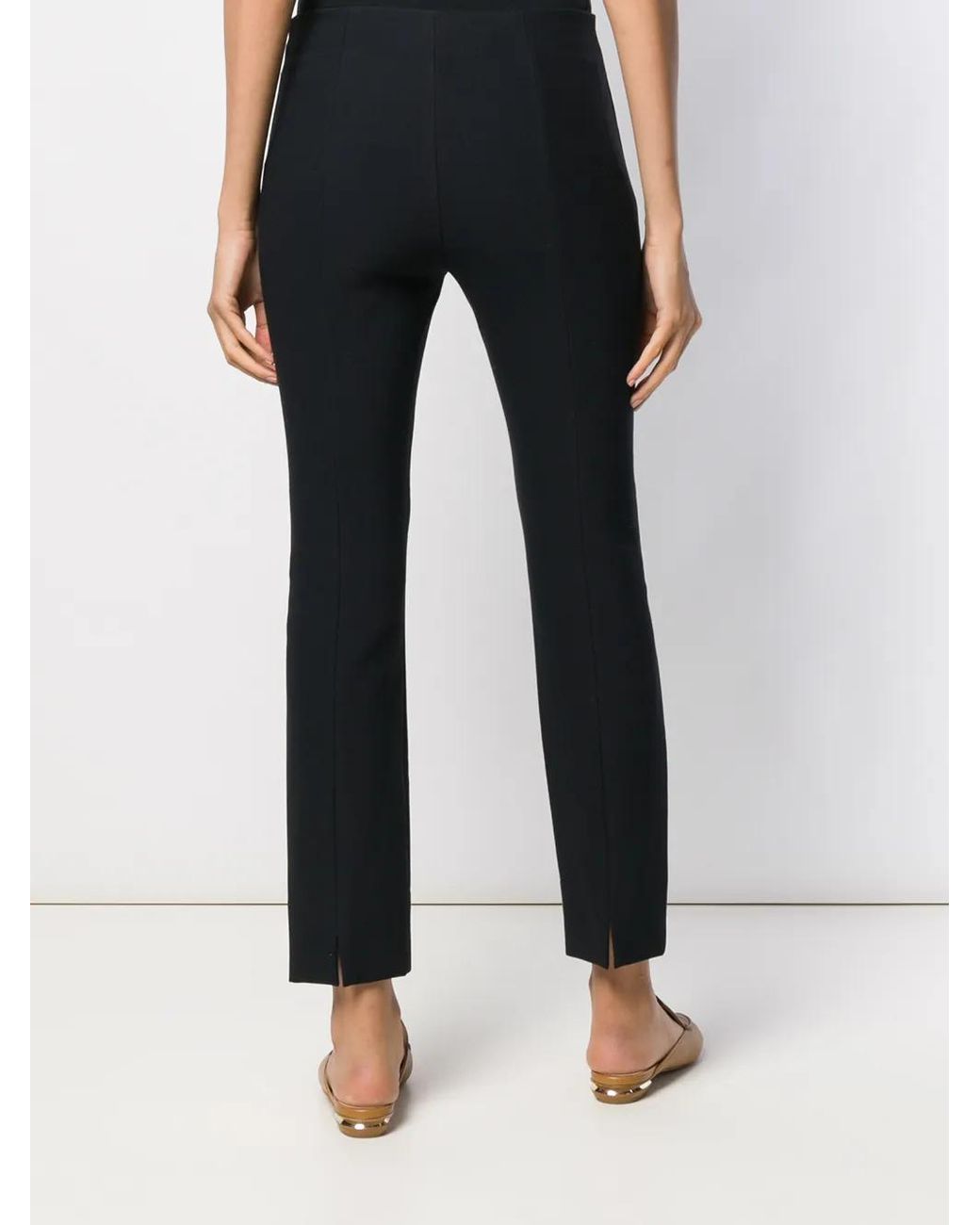 Vince Black Slim Fit Trousers