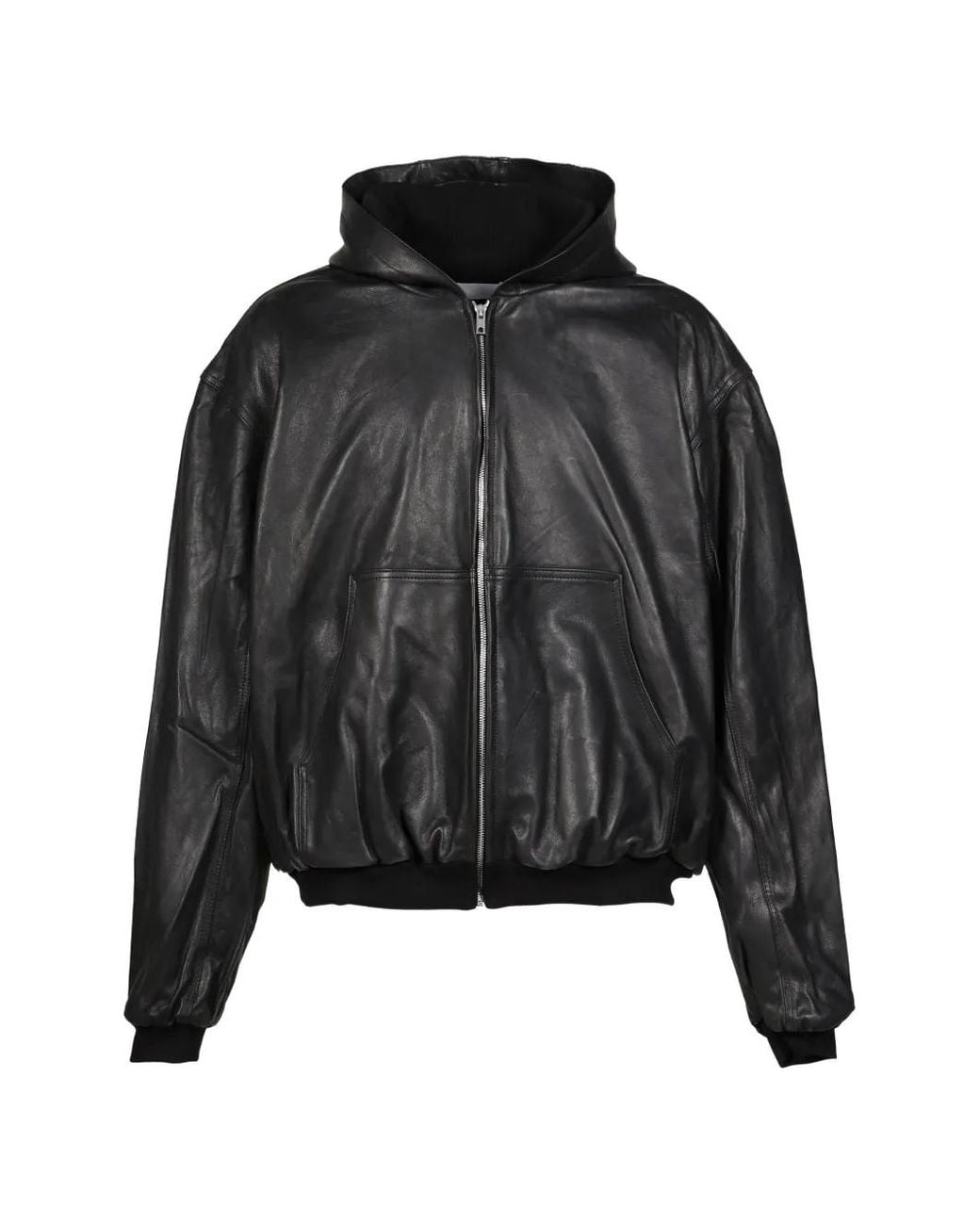 ALEXANDER DIGENOVA Black Underground Kangaroo-Pocket Jacket for men