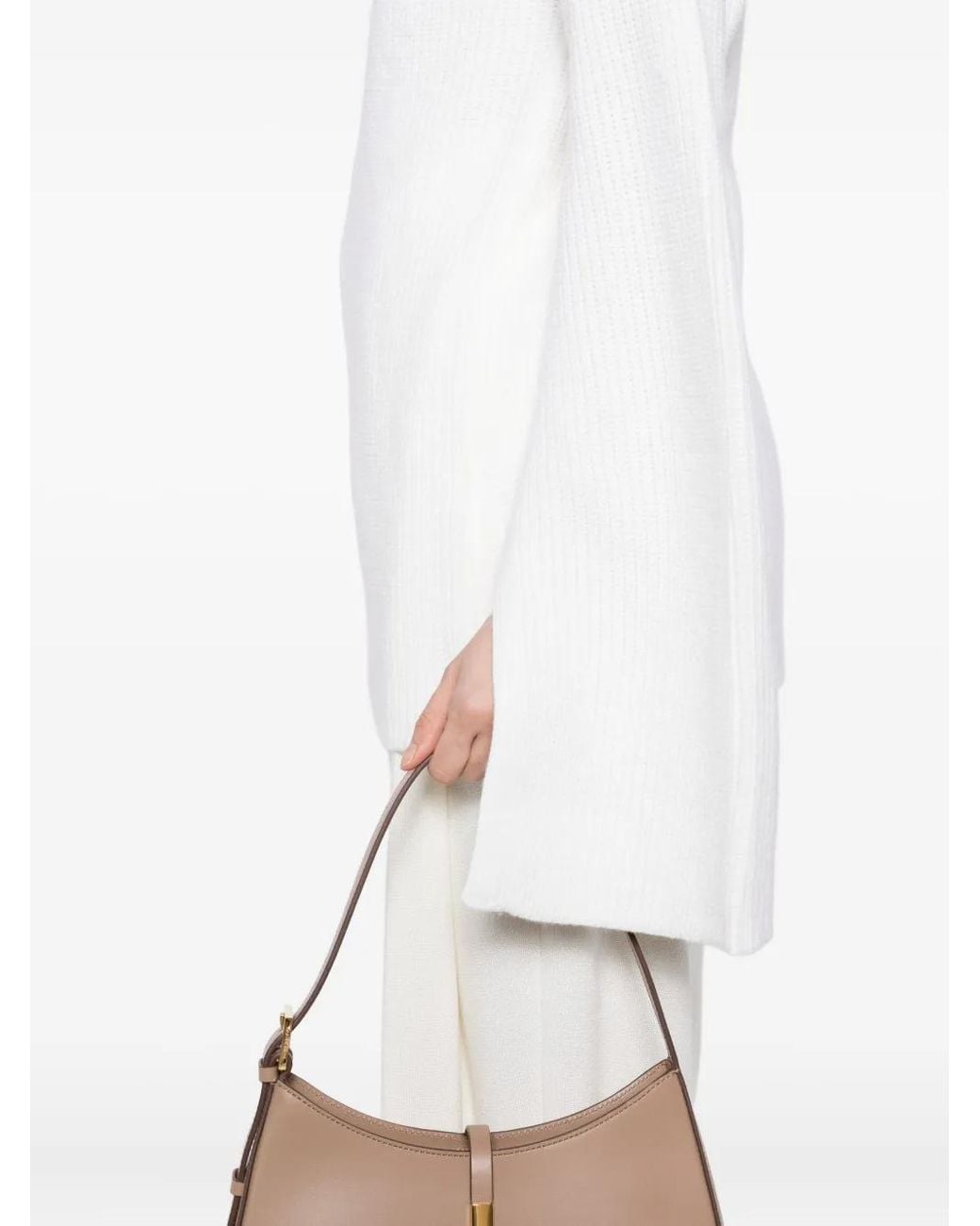 Totême White Wool Jersey
