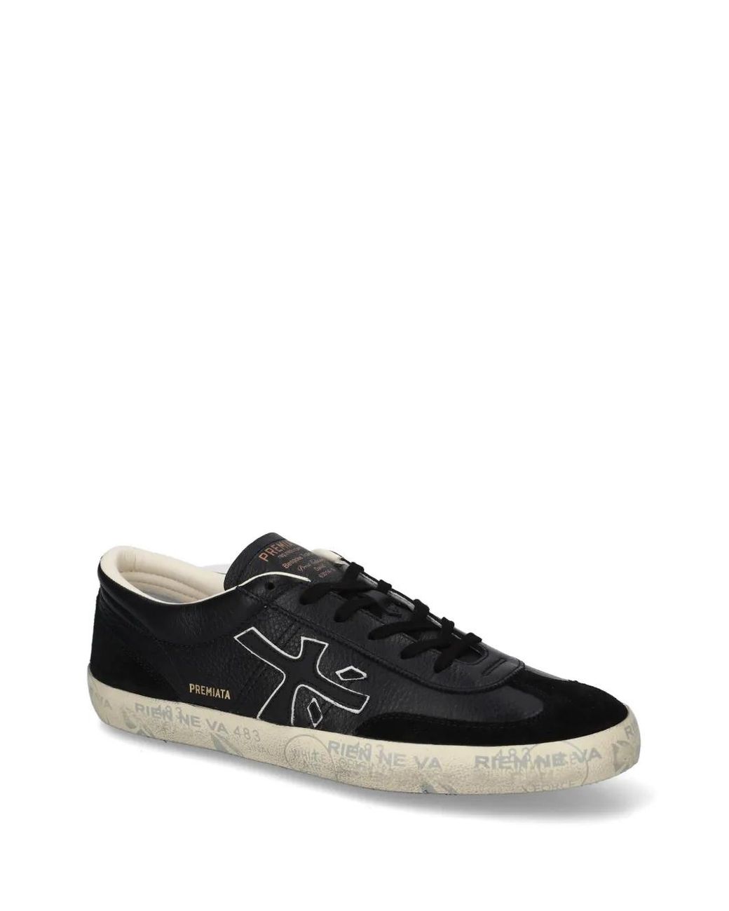 Premiata Black David 8285 Sneakers for men