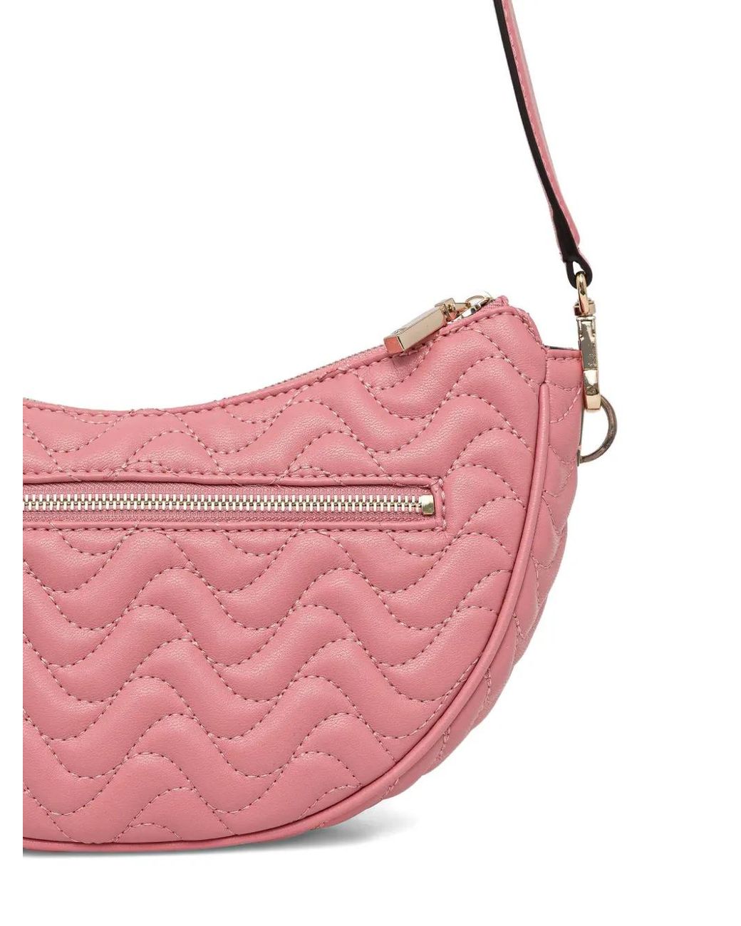 Guess Pink Melisandra Quilted Shoulder Bag