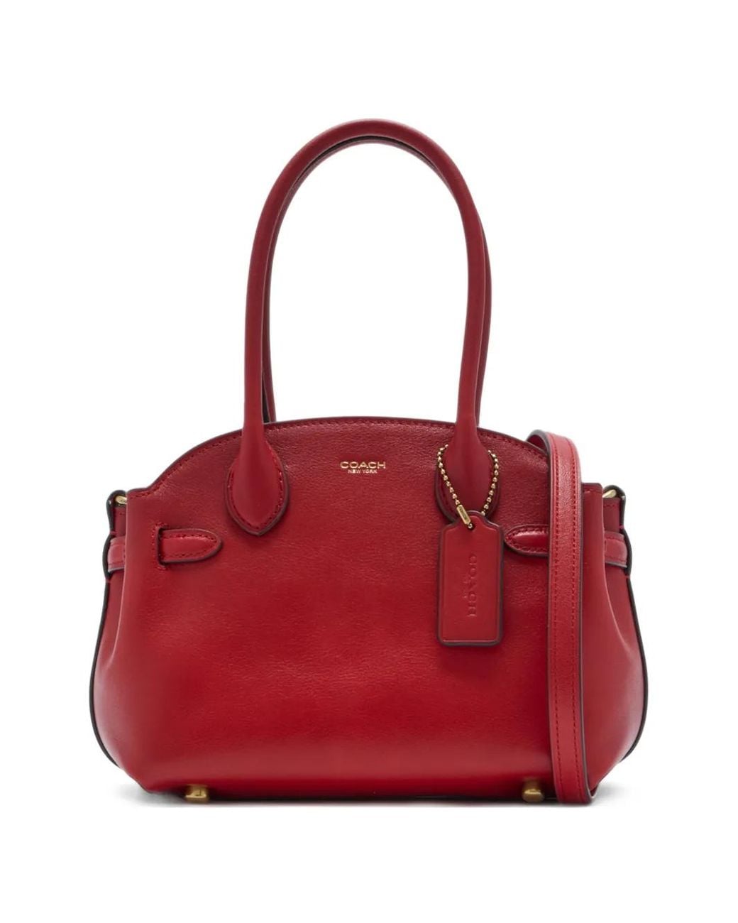 COACH Red 21 Empire Carryall Tote Bag