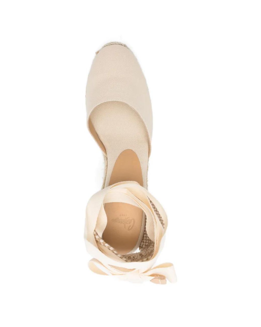 Castaner Natural Ivory 'Carina' Wedge Sandals