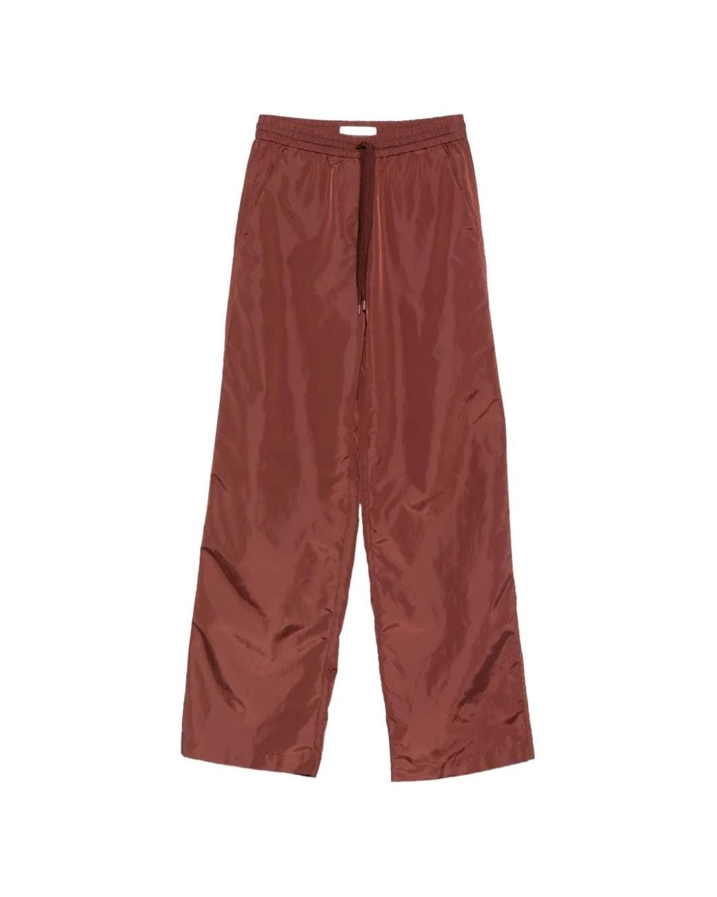 Dorothee Schumacher Red Sporty Elegance Drawstring Track Pants