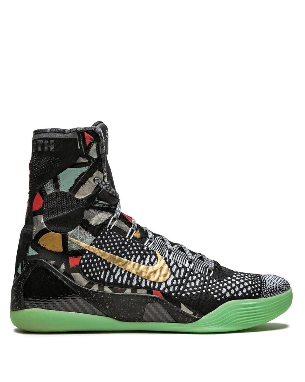 Nike Black Kobe 9 Elite 'gumbo League' Shoes - Size 11.5 for men