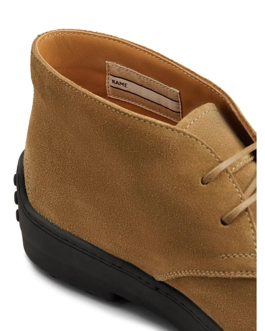 Tod's Brown Suede Boots for men