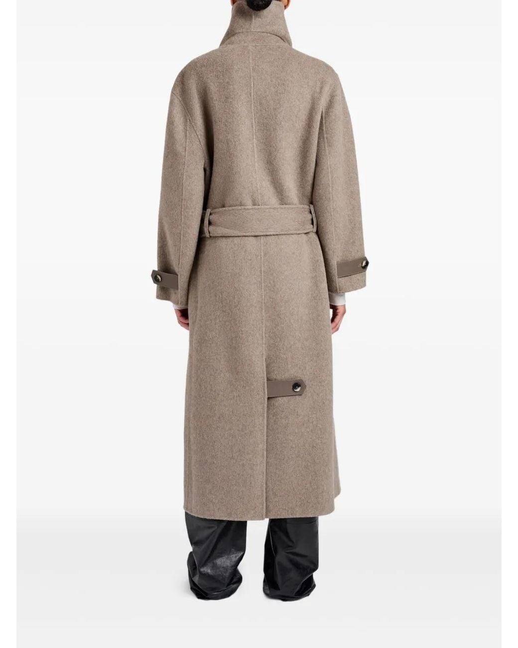 Proenza Schouler Natural Corey Belted Coat