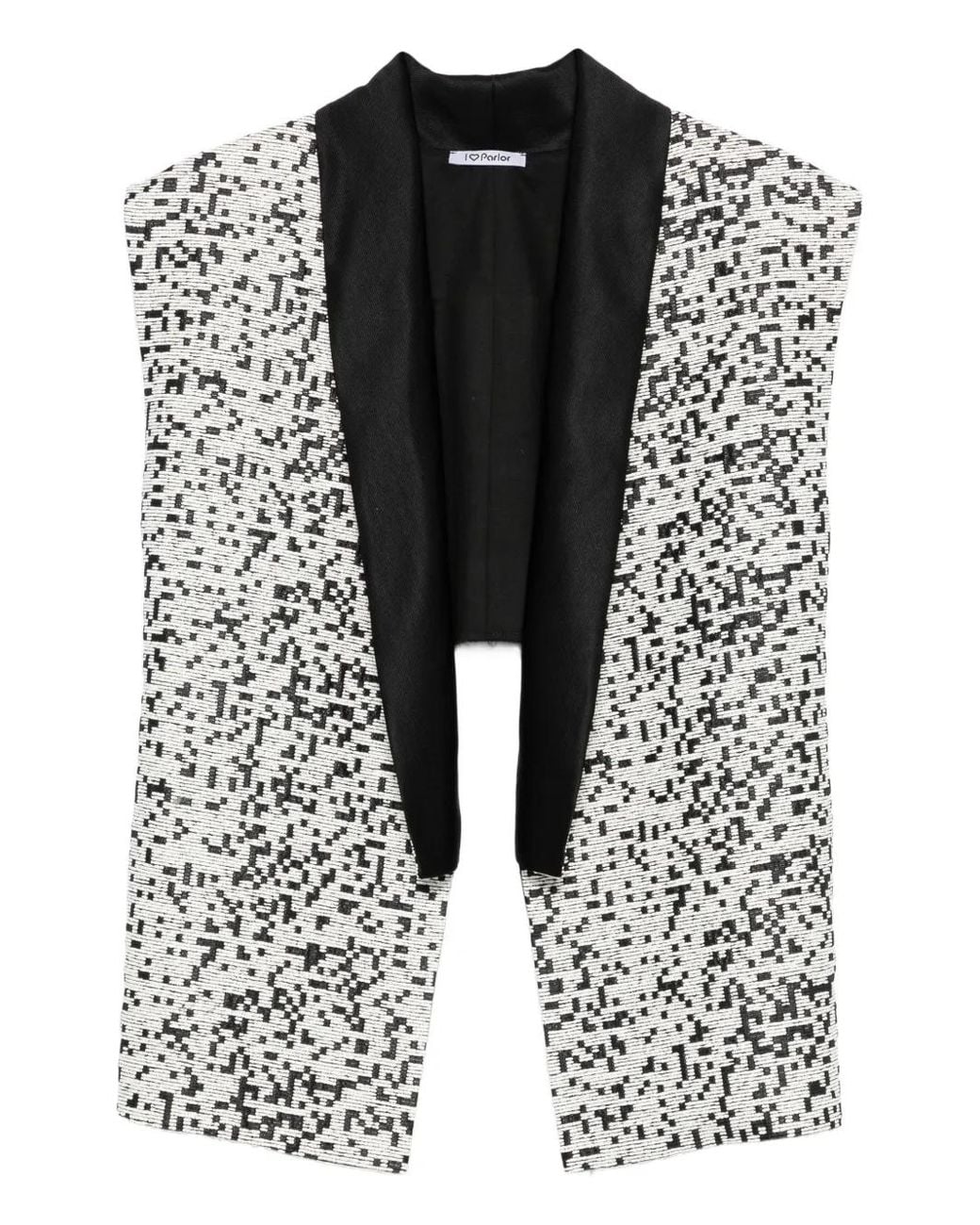 Chaqueta Sin Mangas Parlor de color Black