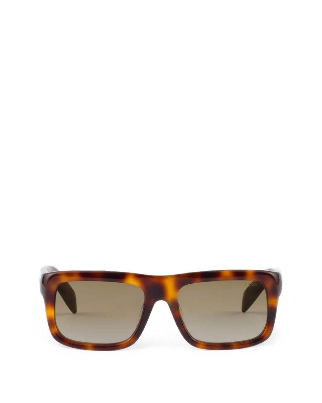 Prada Gray Shadowplay Sunglasses for men