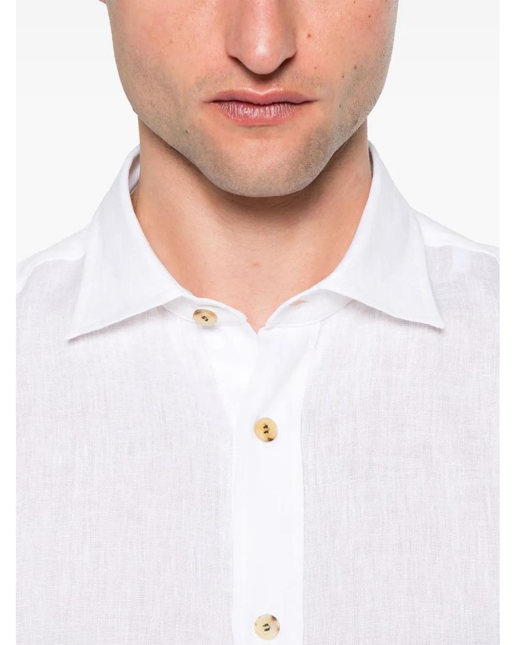 Jacob Cohen White Camicia Regular for men