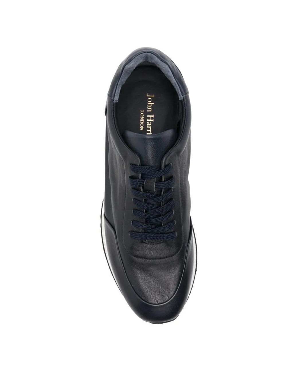 JOHN HARRISON Black Baskets En Cuir for men