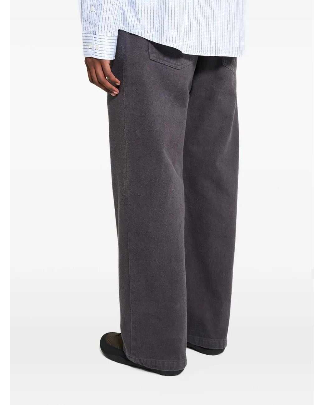 mfpen Gray Straight-Leg Jeans for men