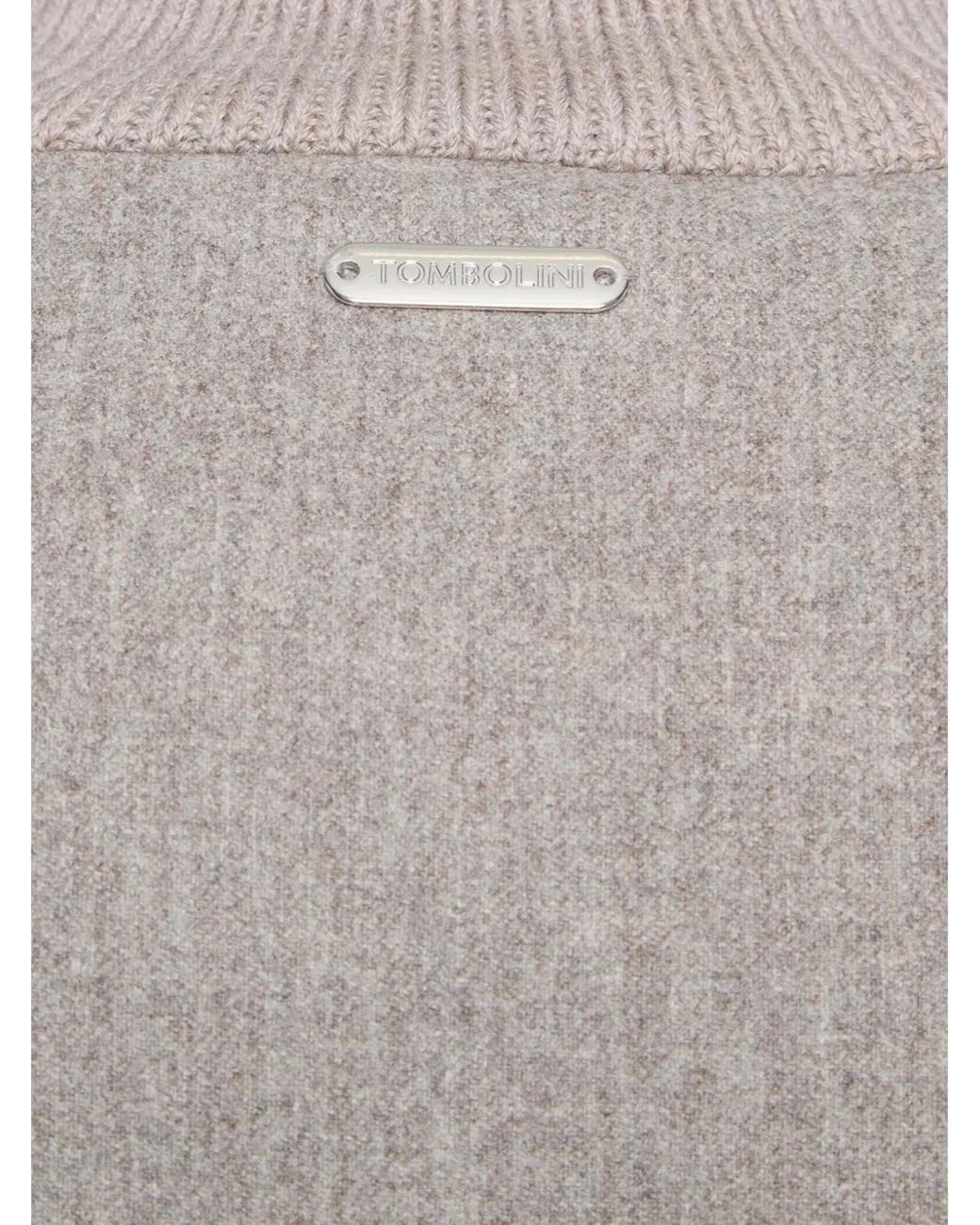 Tombolini Gray Button-Down Jacket for men