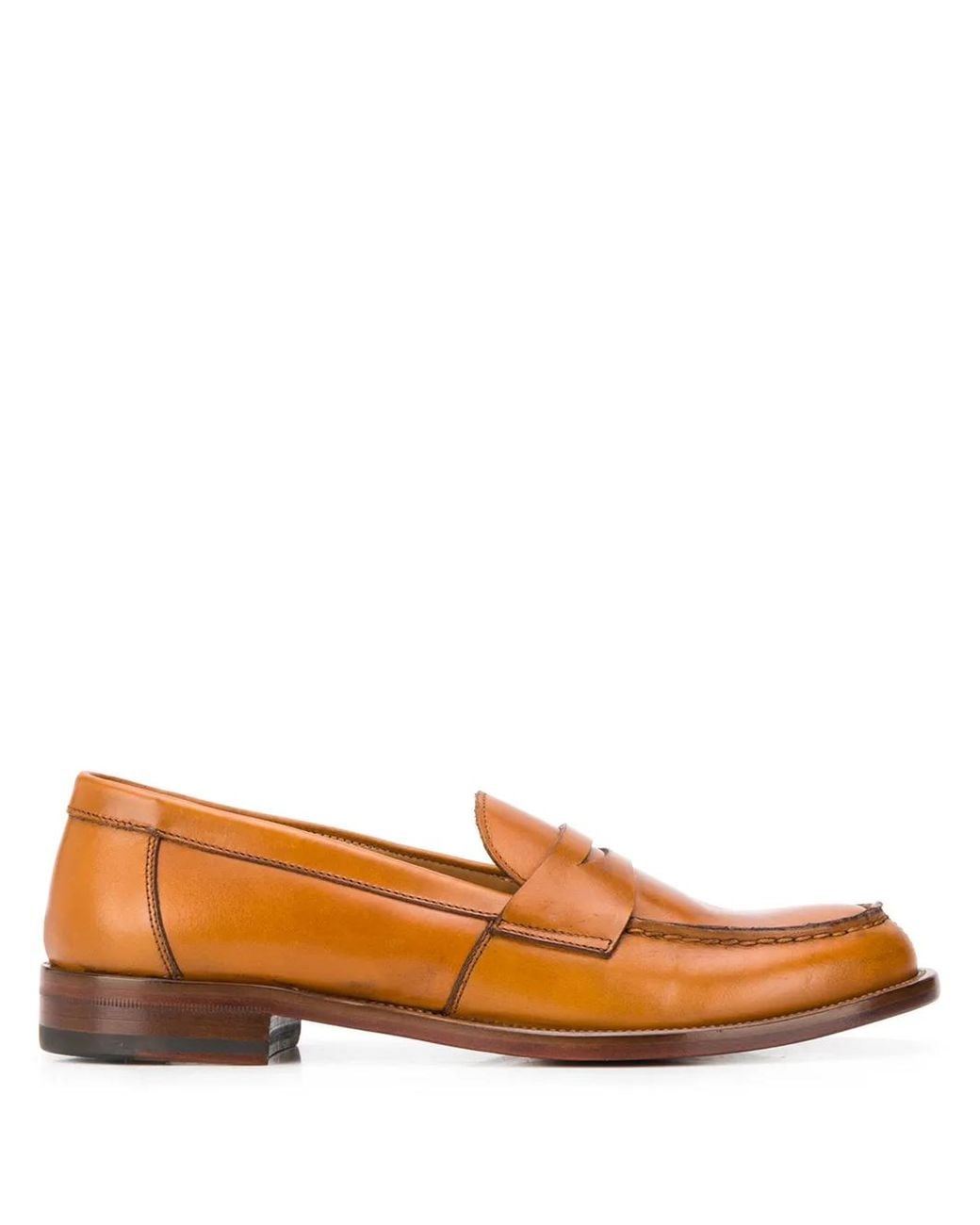 Scarosso Orange 'Harper' Loafer