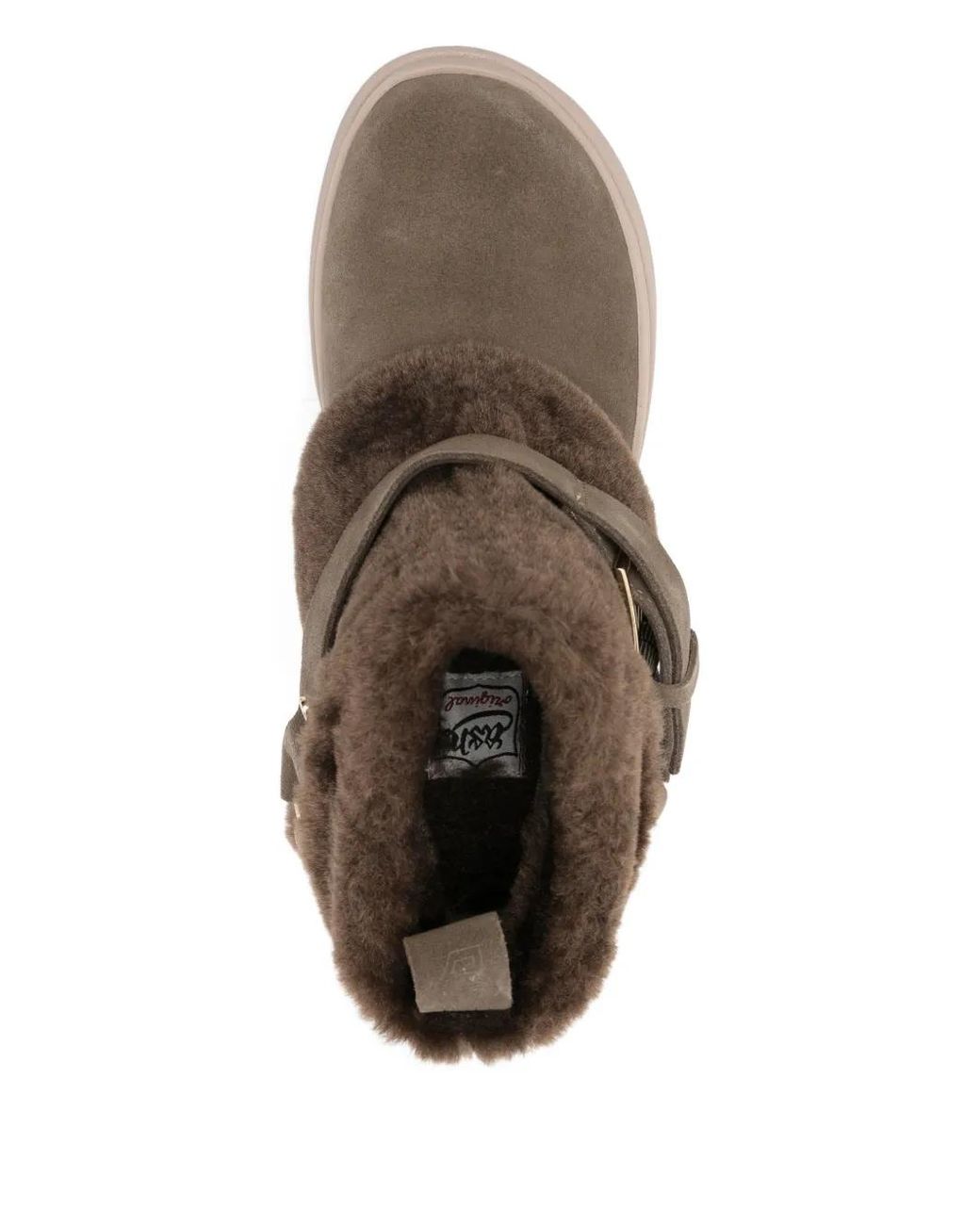 Ash Brown 70Mm Oxana 02 Buckle Ankle Boots