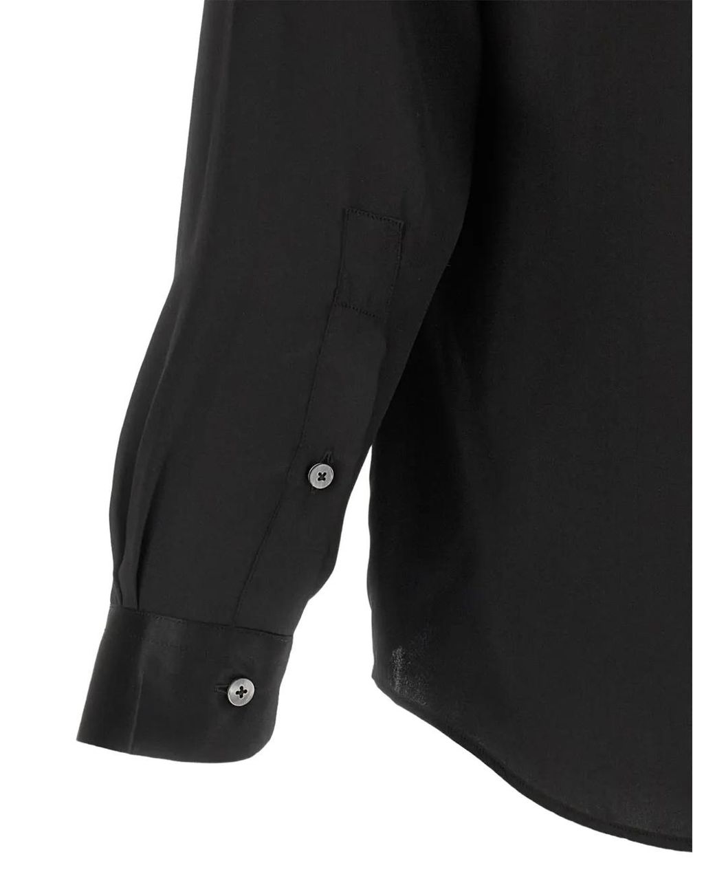 Camicia di Riviera in Black da Uomo