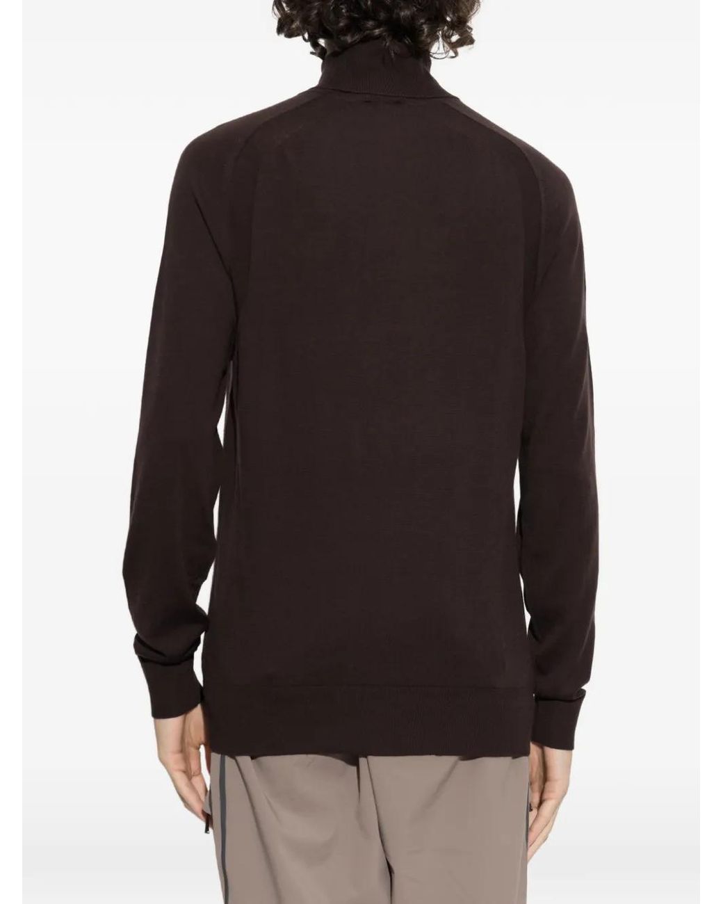 Bogner Black Gordon Roll-Neck Sweater for men
