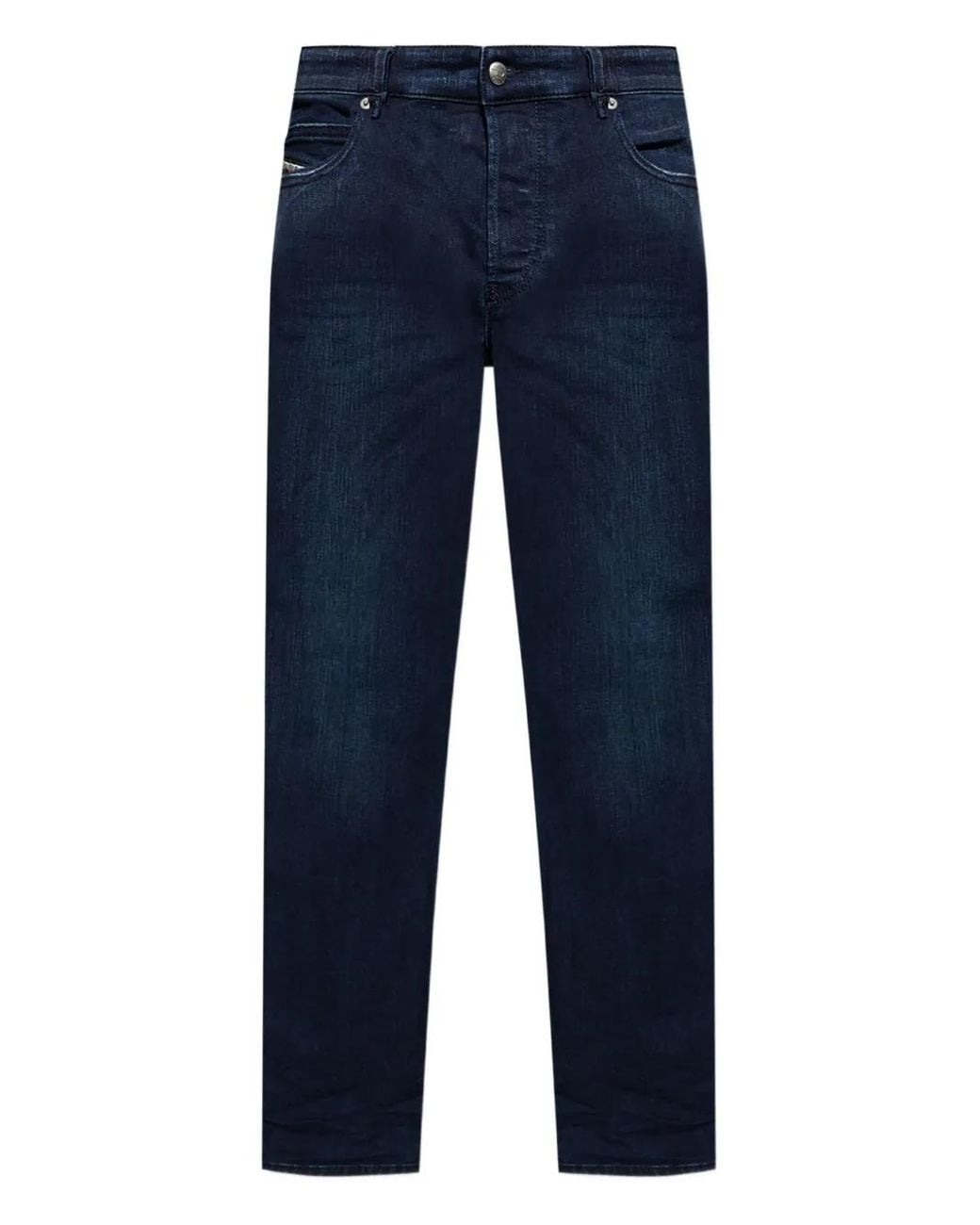 DIESEL Blue 1993 D-Vyl Logo-Plaque Jeans for men