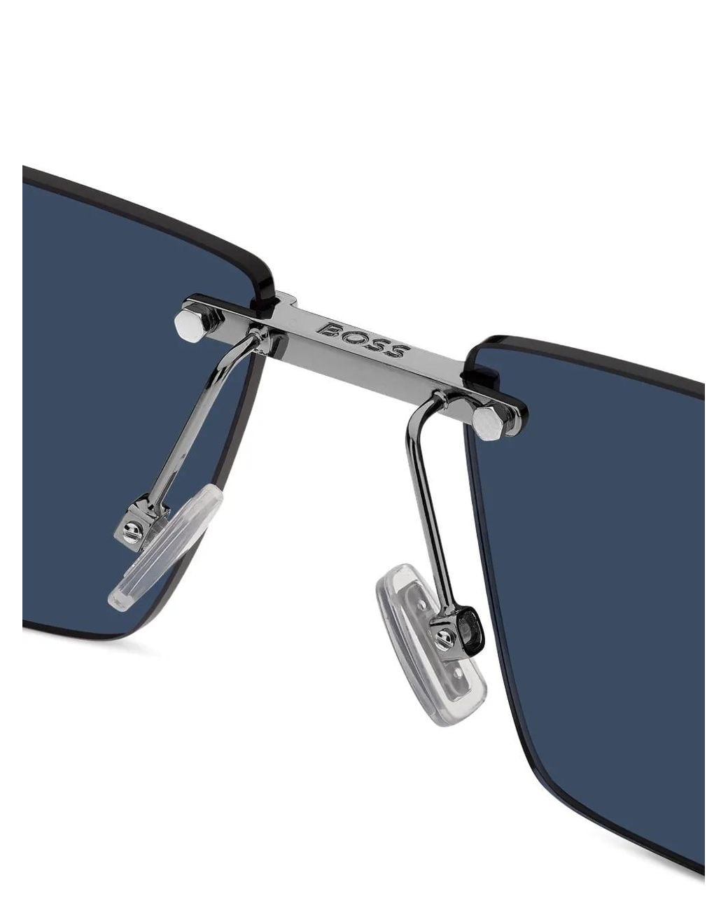 Boss Green Rectangle-Frame Sunglasses for men