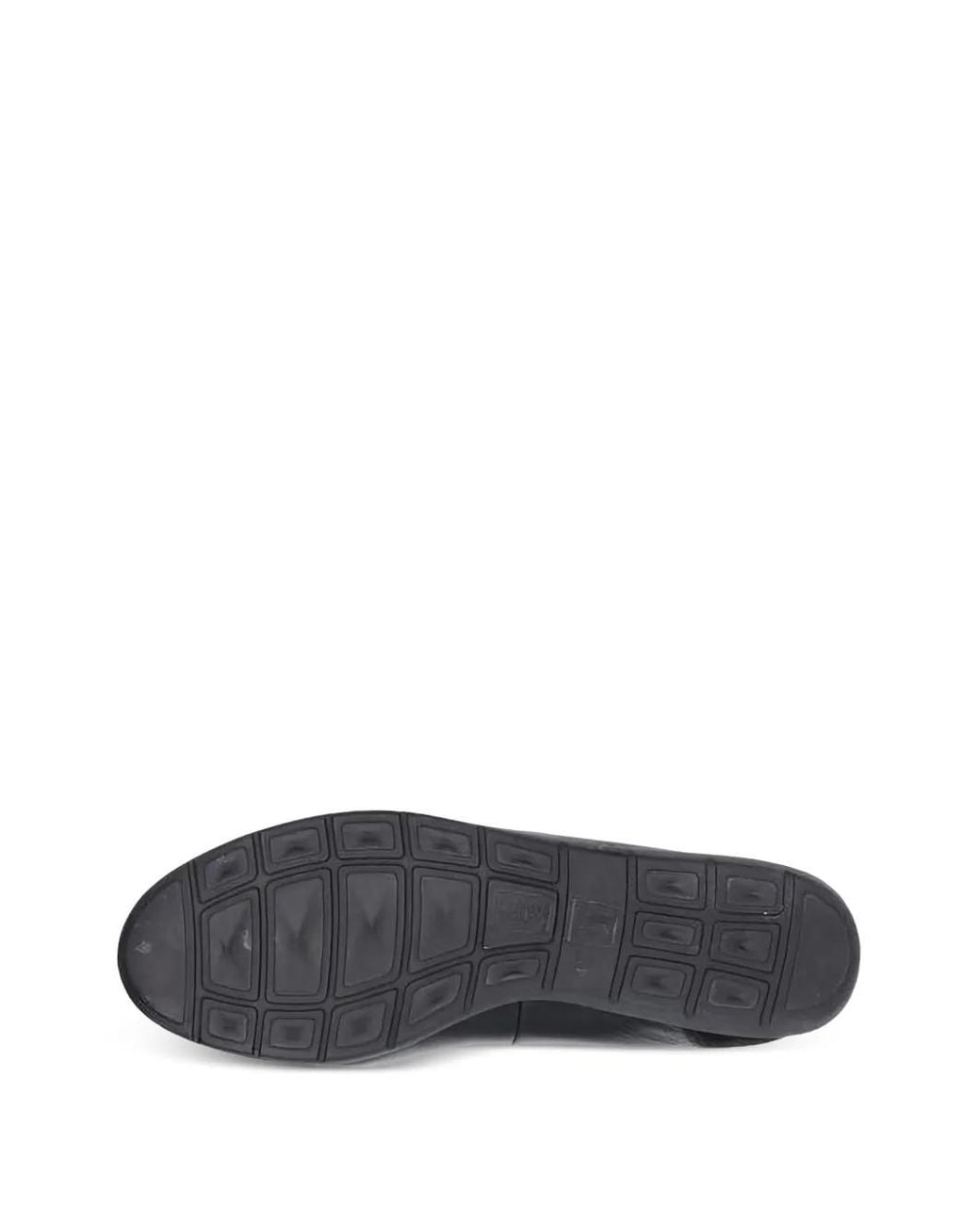 Ara Black Sardinia Leather Ballet Flats