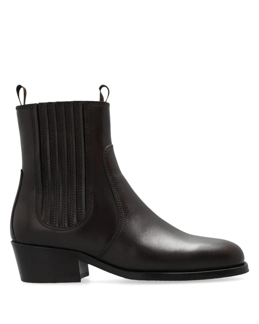 Lemaire Black 45Mm Chelsea Boots