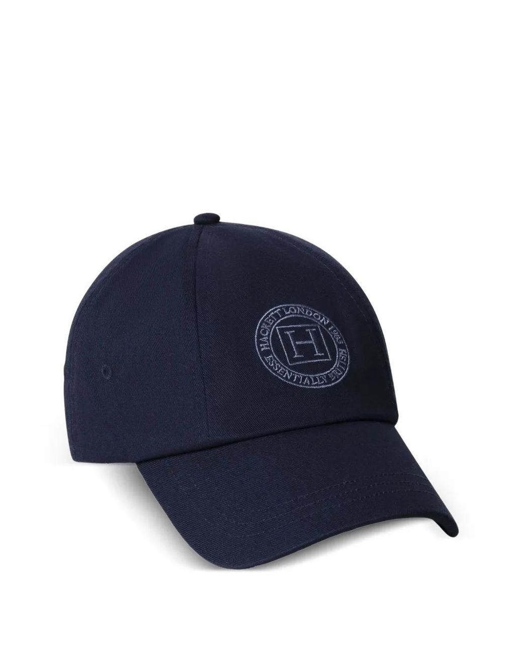 Hackett Blue Casquette En Coton À Logo Brodé for men