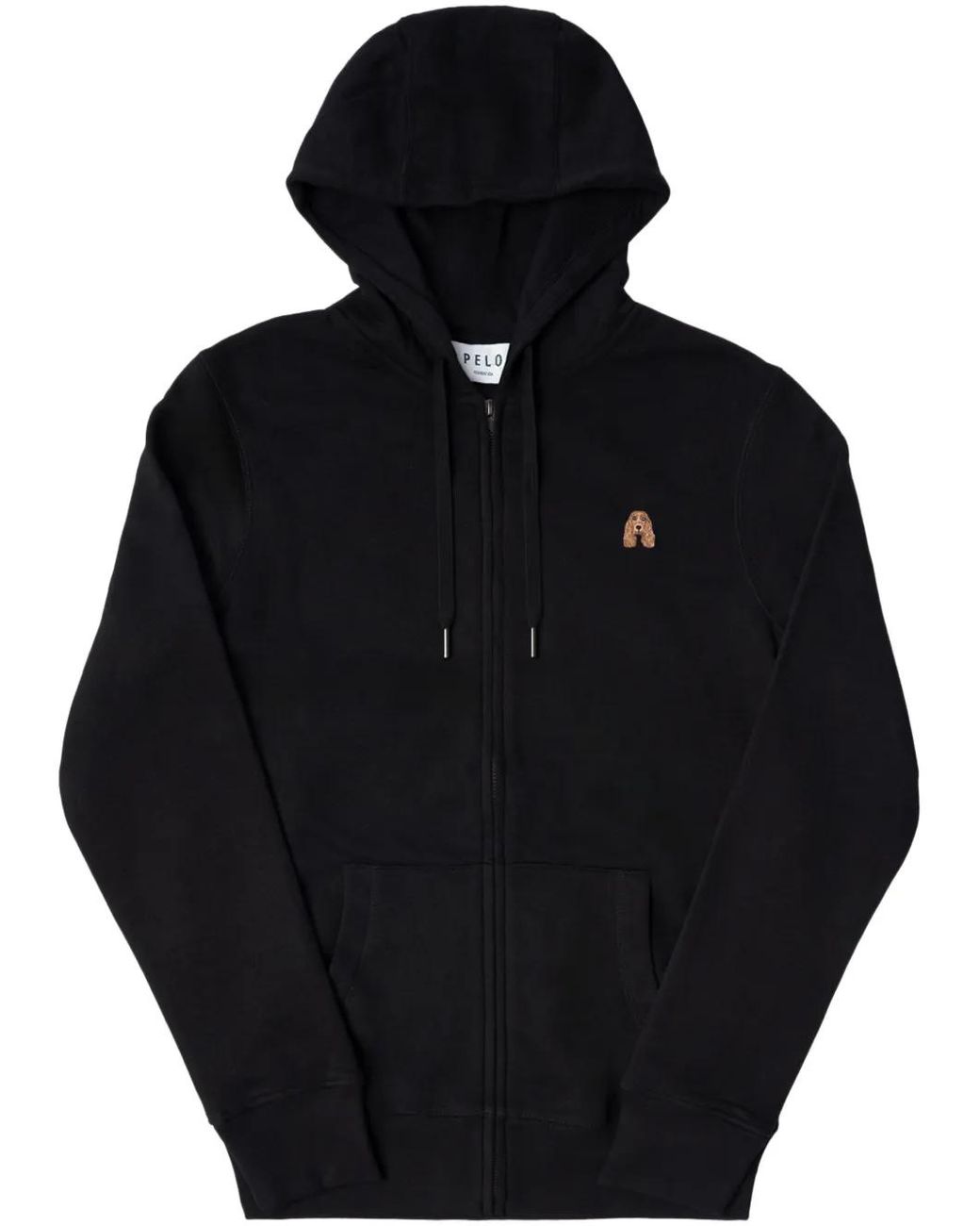 PELO FOUNDATION Black Cocker Hoodie