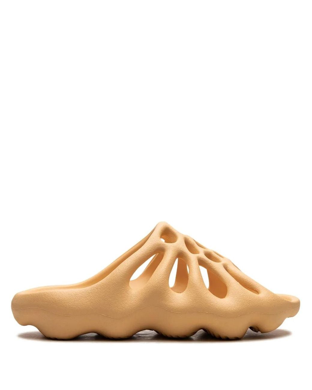 Adidas Brown Yeezy 450 "Cream" Slides for men