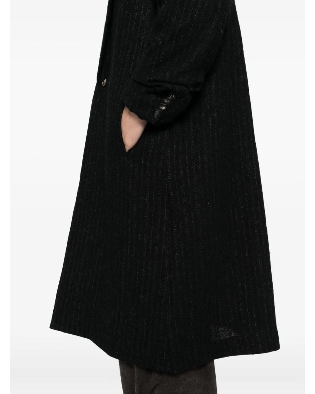 Abrigo A Rayas Diplomáticas DEVOA de hombre de color Black