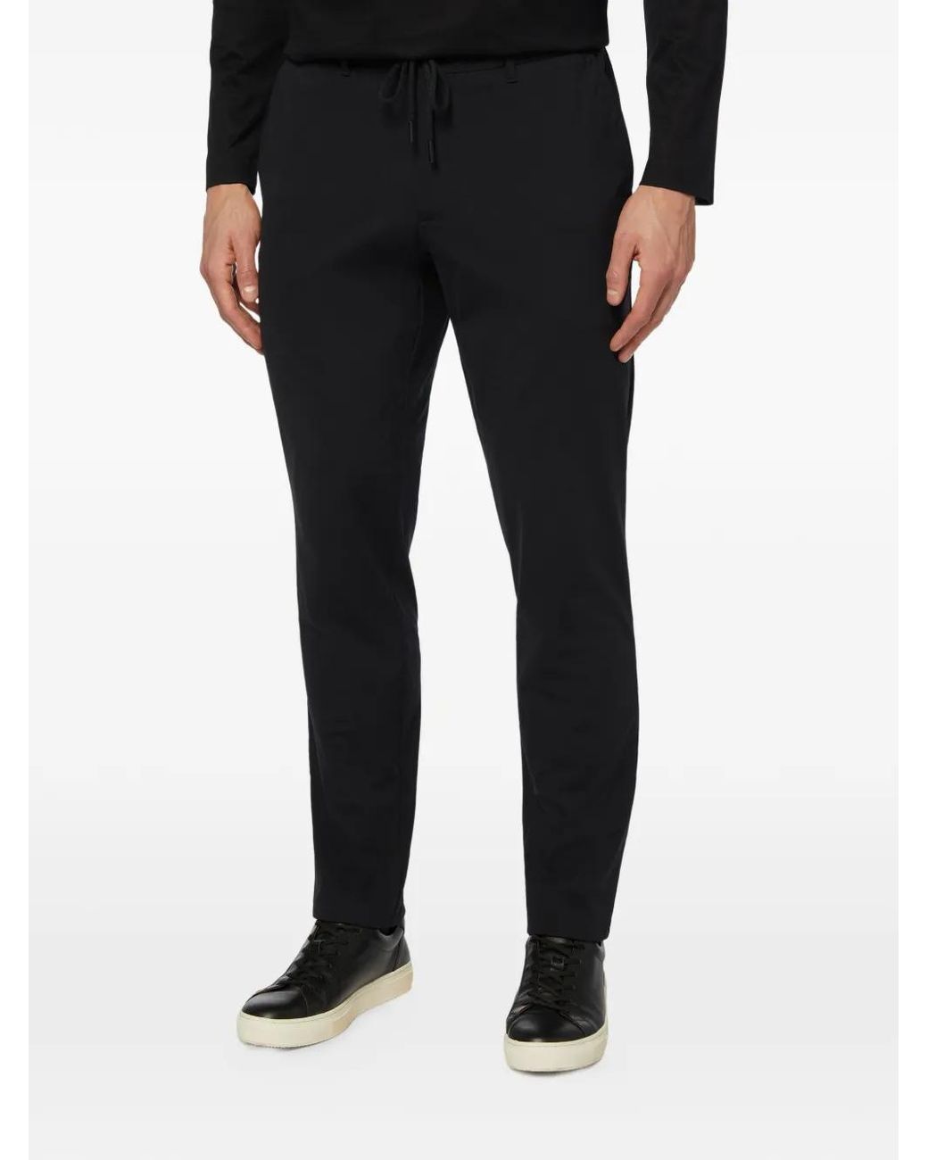 Boggi Black B Tech Stretch Nylon Pants for men