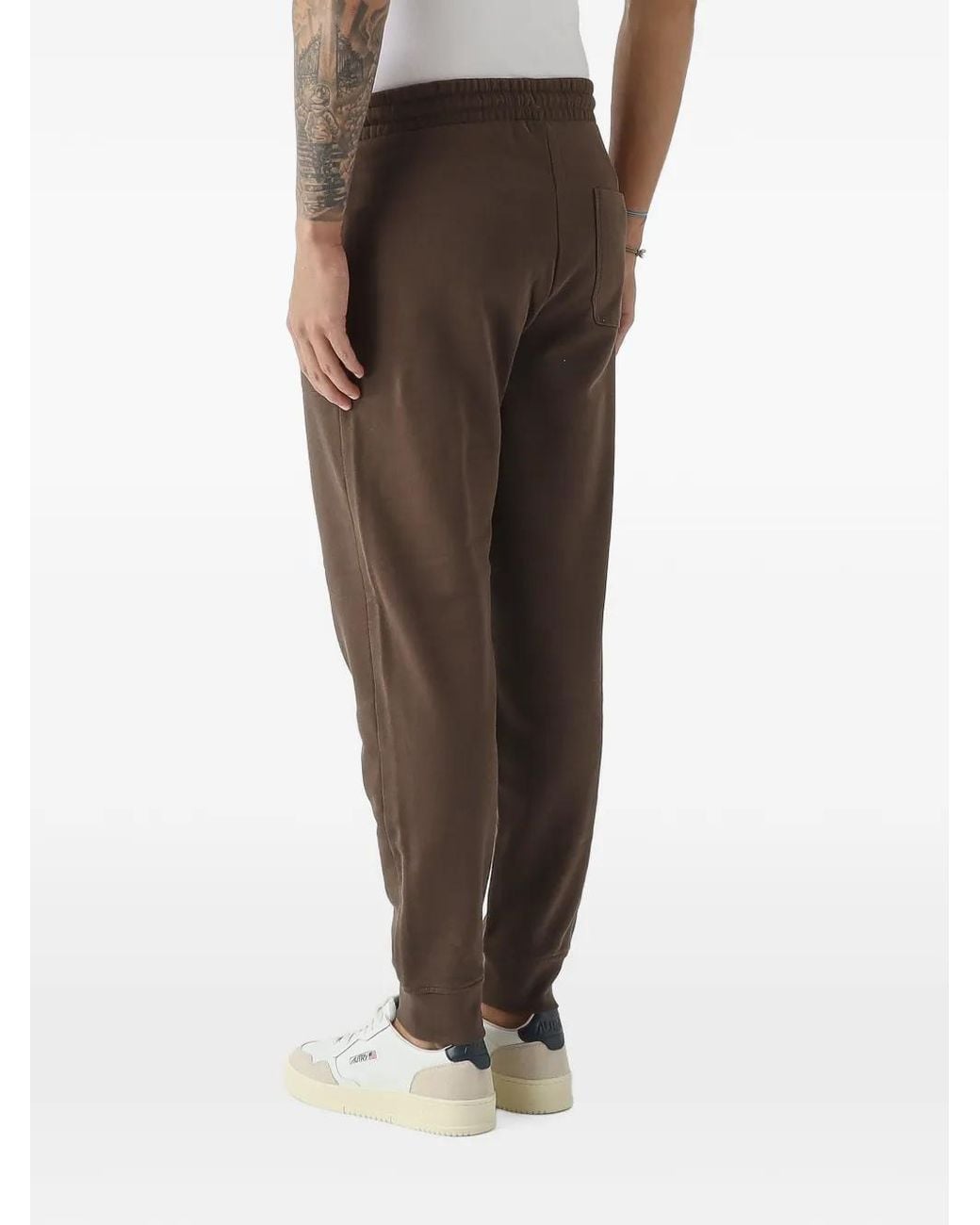 Blauer Brown Drawstring Track Pants for men