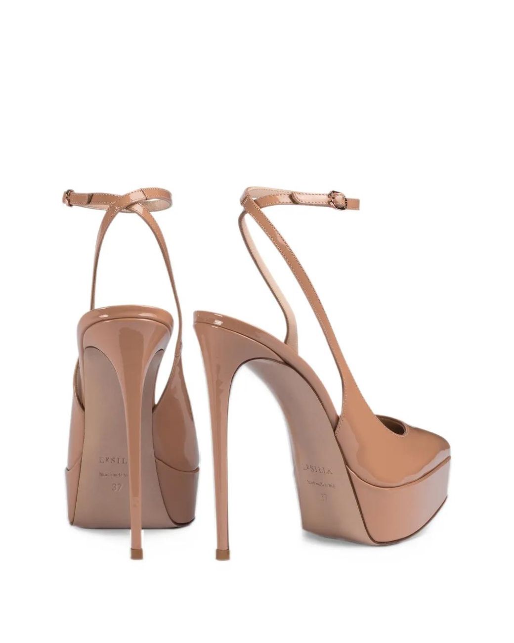 Le Silla Pink Uma Platform Pumps