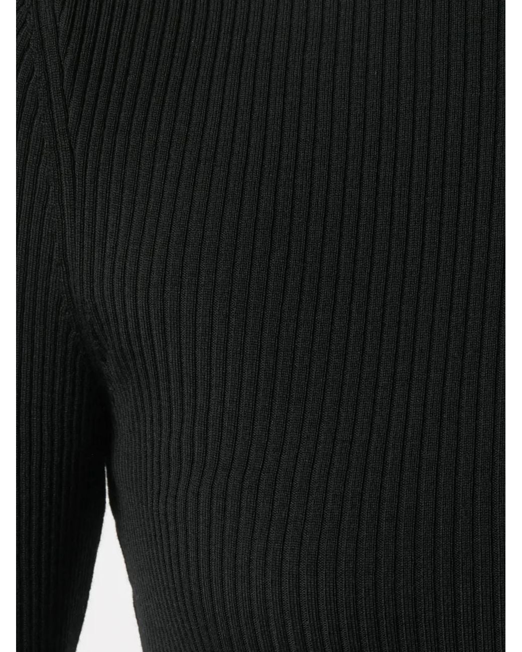Wolford Geribbelde Coltrui in het Black