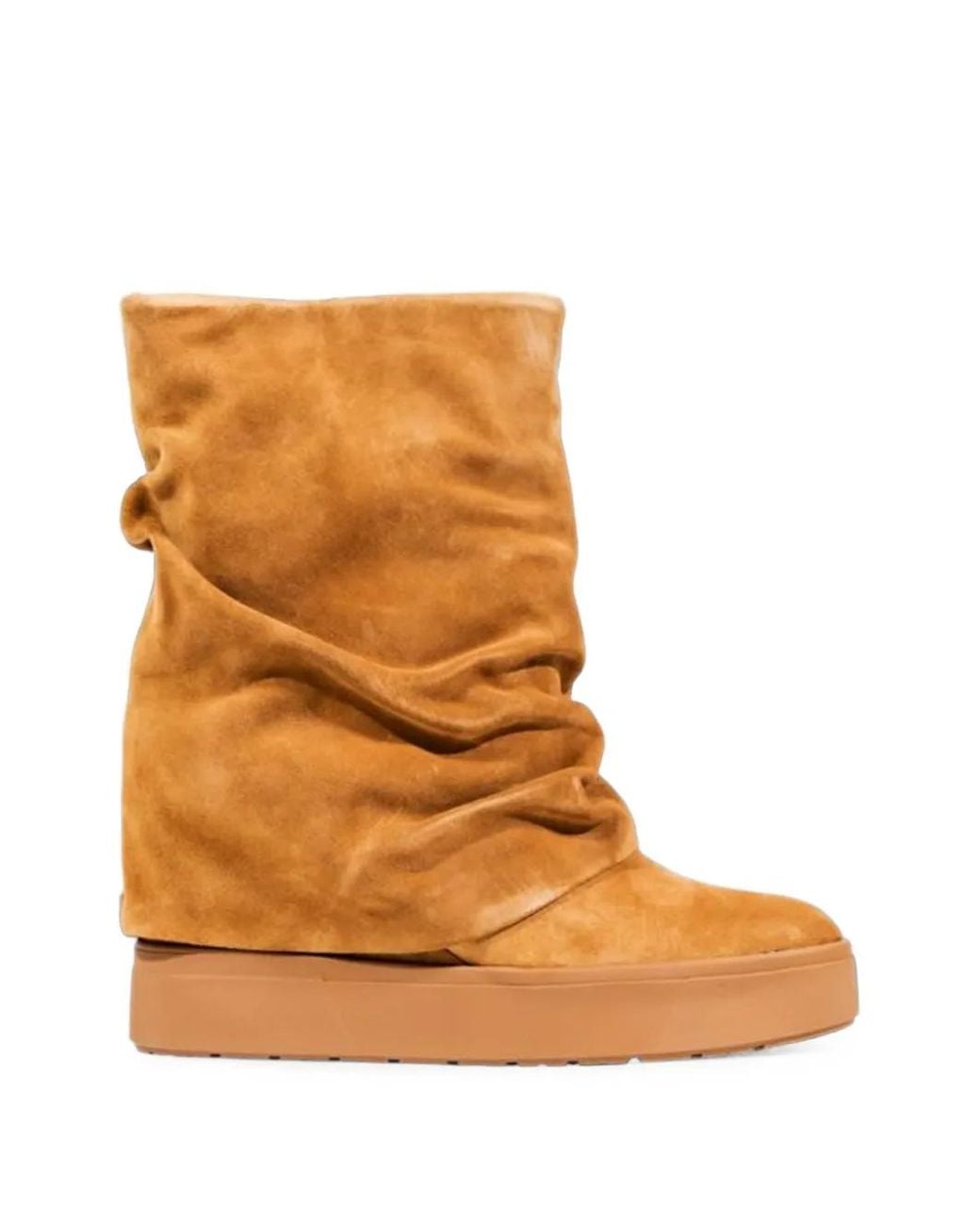 Guess Brown Slouchy Ankle Boots