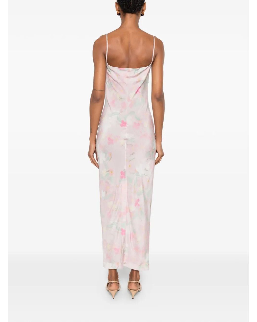 BERNADETTE Pink Slip Dress Riri