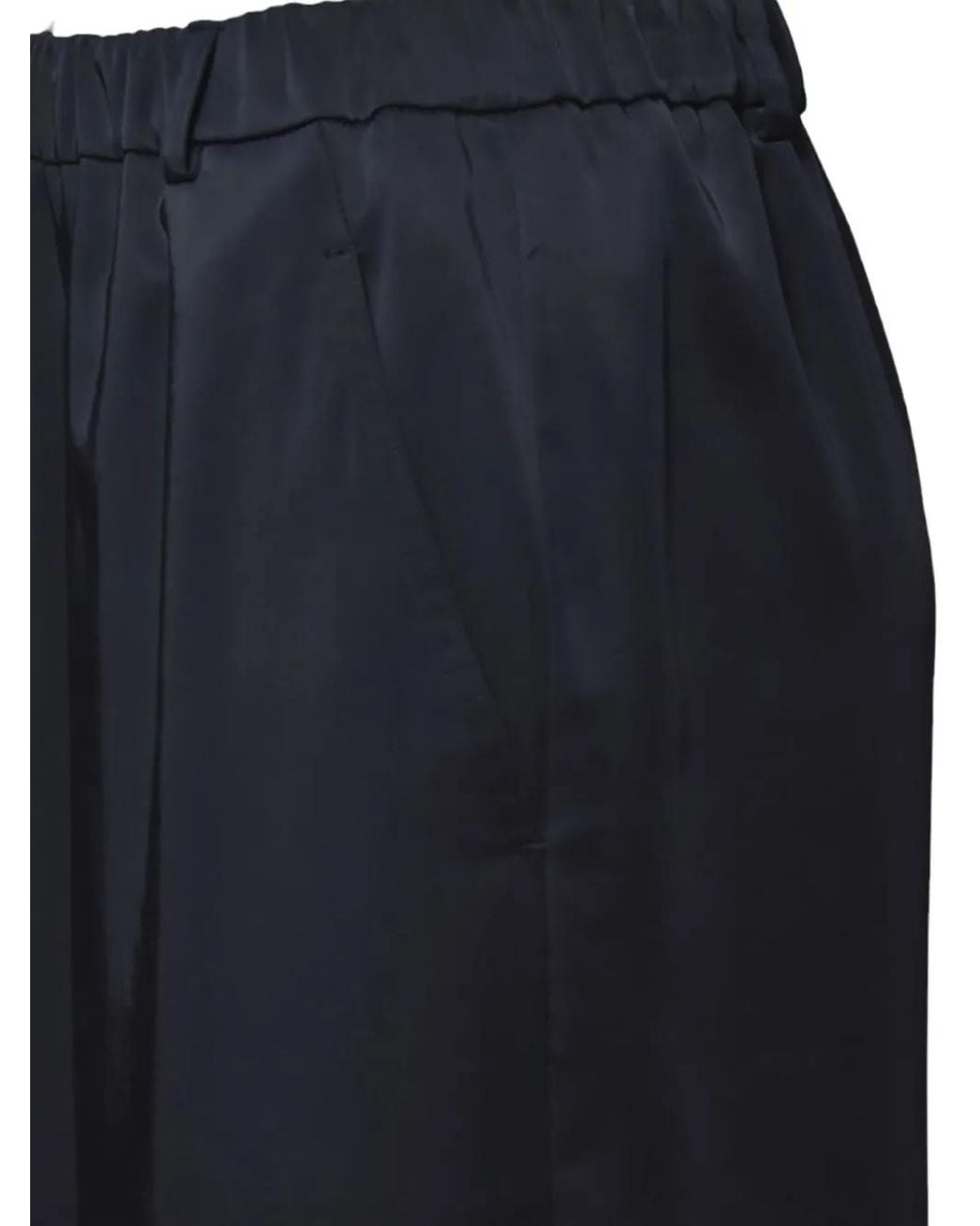 Aspesi Blue Elasticated Skirt