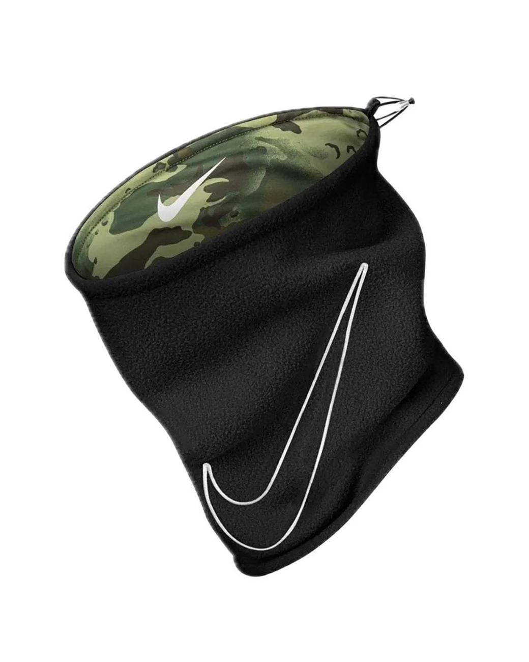 Nike Black Reversible 2.0 Camouflage-Print Neck Warmer for men