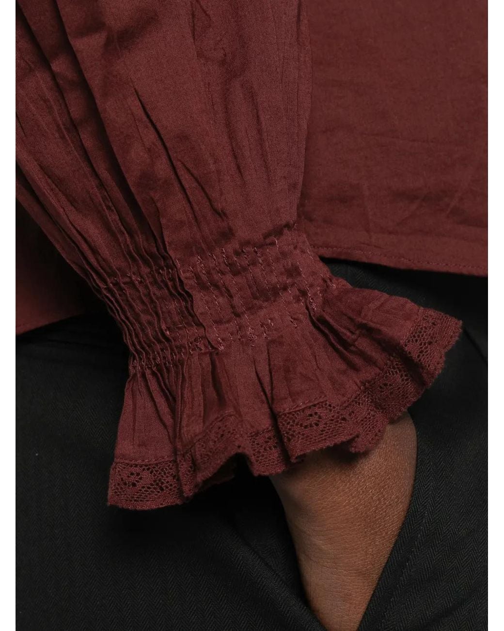 Doen Red Hardy Blouse