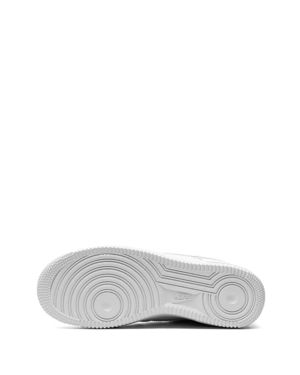 Nike White Air Force 1 Flyease Low-Top Sneakers